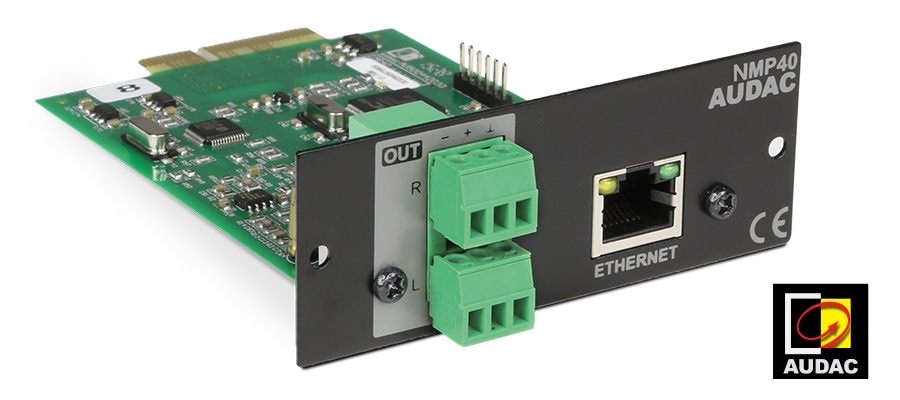 NMP40 - Audio Streaming SourceCon™ Module by AUDAC